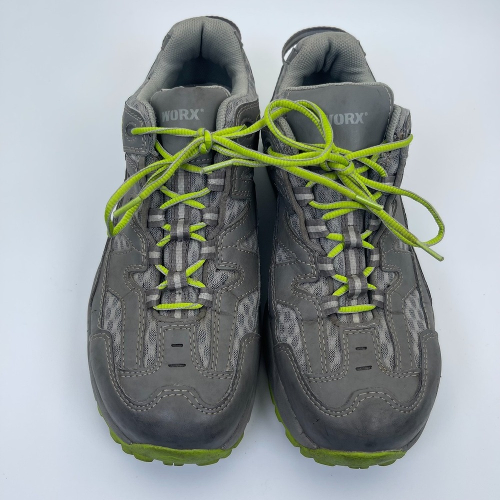 Worx‎ by Red Wing 5111 Women's Size 10W Carbide Athletic Safety Toe Shoes Gray